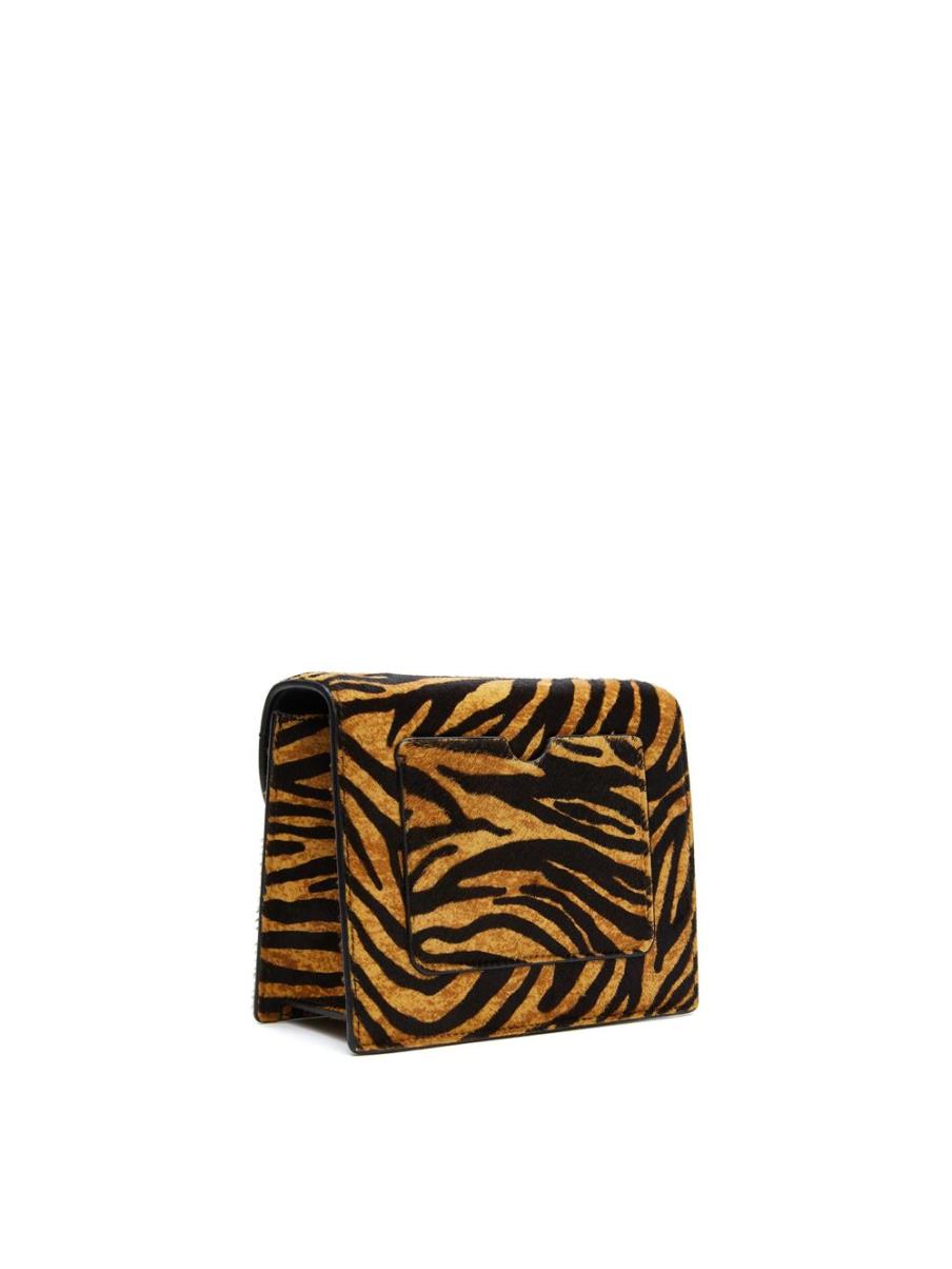 Oscar De La Renta Women Handbags Tiger Printed Mini Tro Bag - 3