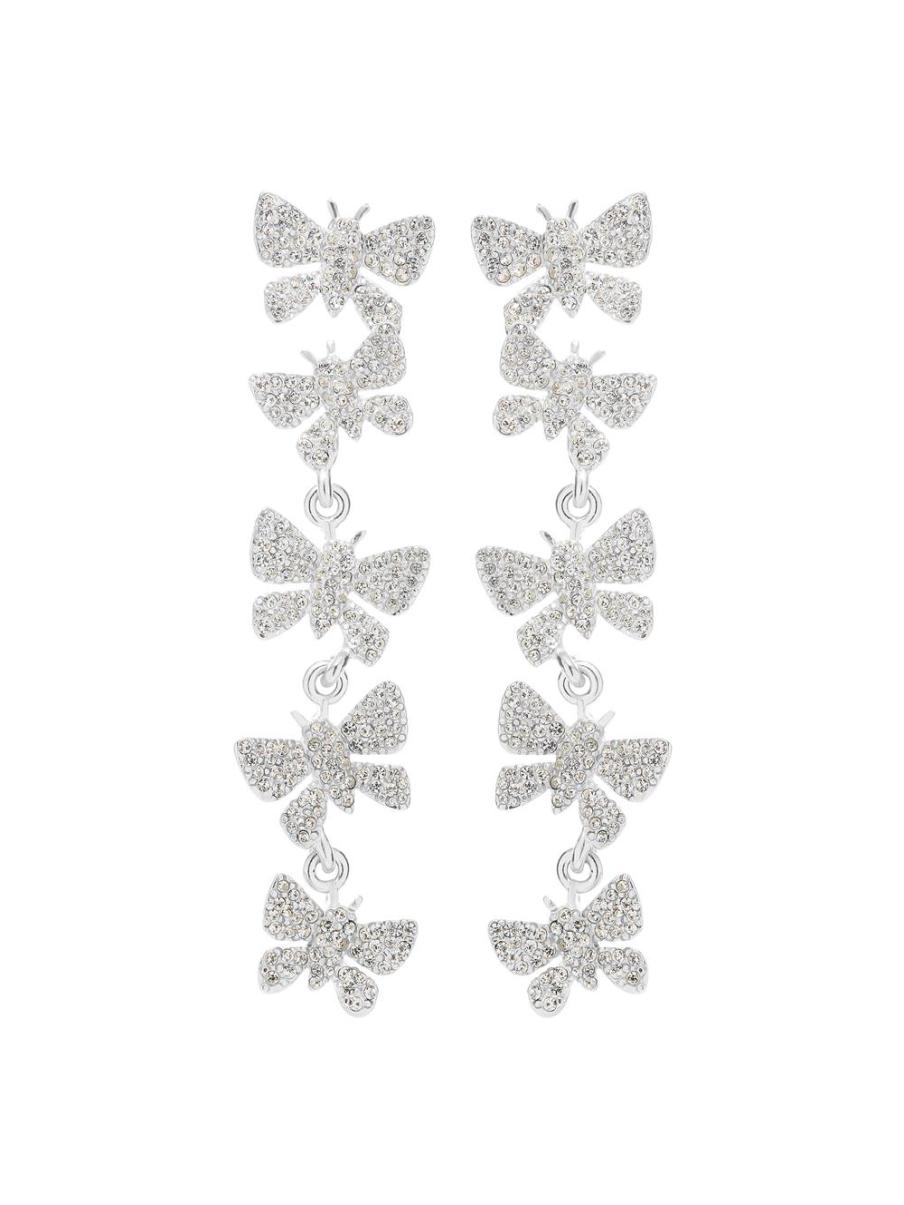 Butterfly Chandelier Earrings Earrings Women Oscar De La Renta