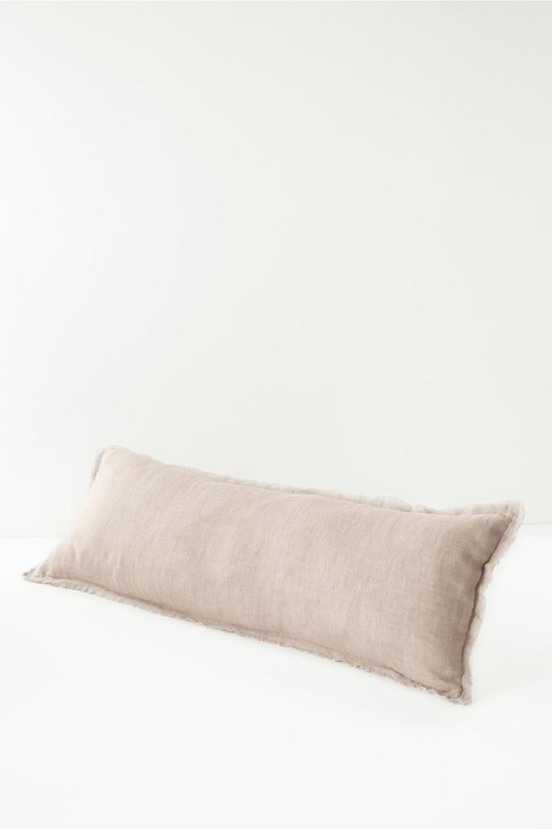 Soft Surroundings Adrina Long Bolster Pillow Bedding Women Professional Ivory - 2