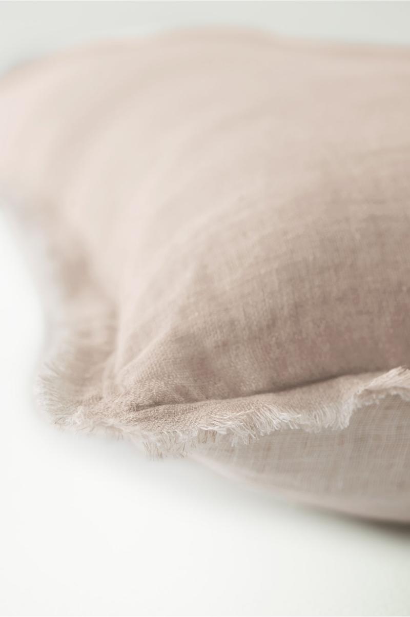 Soft Surroundings Adrina Long Bolster Pillow Bedding Women Professional Ivory - 3