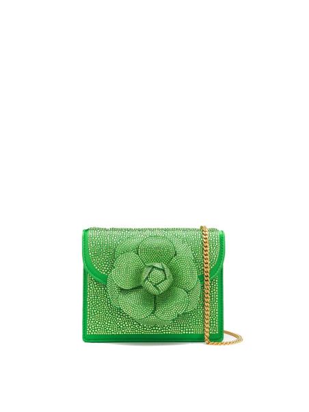Pavé Crystal Mini Tro Bag Oscar De La Renta Handbags Women