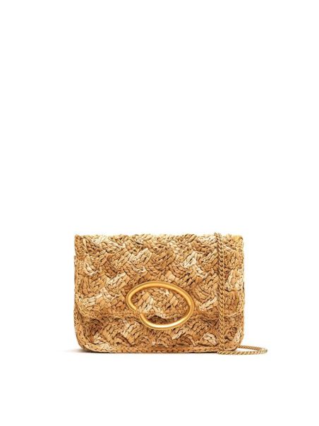 Oscar De La Renta Handbags Raffia Crochet O Pochette Women