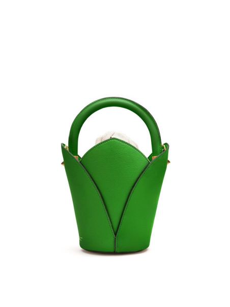 Handbags Oscar De La Renta Women Nano Tulipan Top Handle Bag
