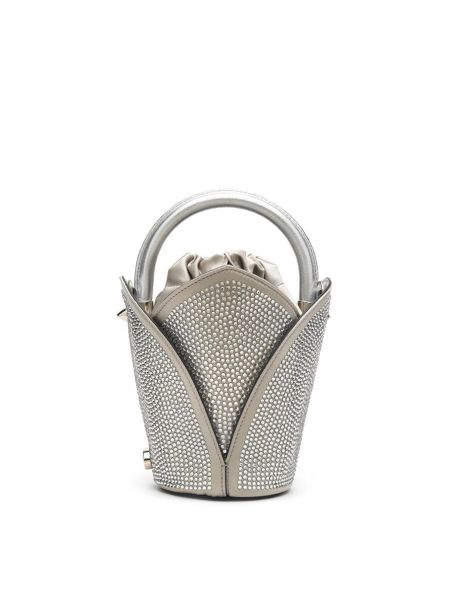 Crystal Pavé Tulipan Nano Bag Women Oscar De La Renta Handbags