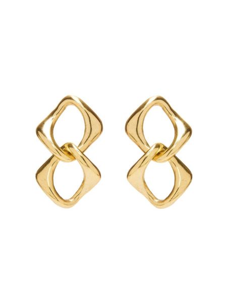 Earrings Chain Link Earrings Oscar De La Renta Women