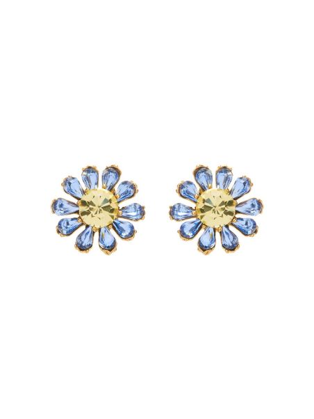 Gigi Button Earrings Earrings Oscar De La Renta Women
