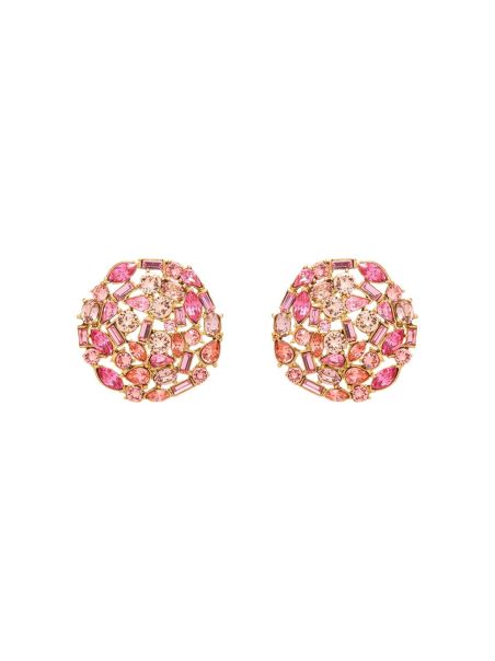 Women Mixed Stone Coin Earrings Earrings Oscar De La Renta