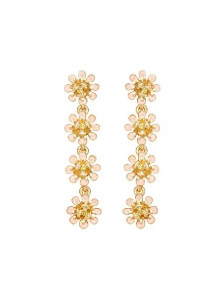 Lotus Drop Earrings Earrings Women Oscar De La Renta
