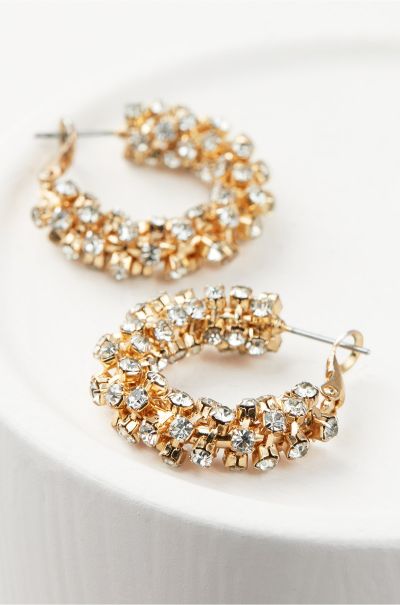 Gold Women Jewelry Mega Sale Elouise Sparkle Earring Soft Surroundings