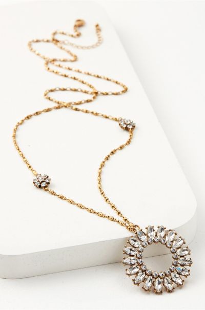 Soft Surroundings Bespoke Vivienne Pendant Necklace Women Gold Jewelry