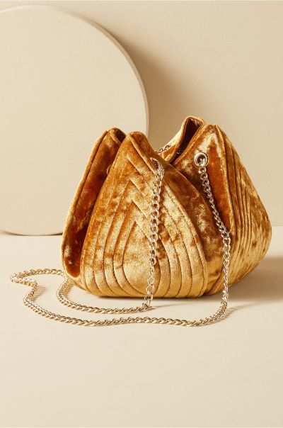 Tulip Flower Bag Gold Style Soft Surroundings Handbags Women
