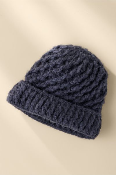 Carmela Crochet Hat Soft Surroundings Women Navy Hats Sale